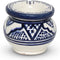 Safaary - Marokkaanse Asbak Blauw Nakhil Ø 10 x 9cm