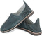 Safaary - Marokkaanse Babouches Heren Antraciet Blauw - Maat 43