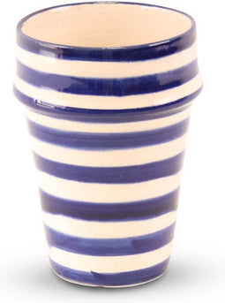 Safaary - Marokkaanse Beker Blauw Zebra