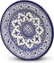 Safaary - Marokkaanse Bord Blauw Zerbia Ø 26 x 4cm