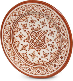 Safaary - Marokkaanse Bord Sahara Zerbia Ø 26 x 4cm