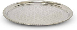 Safaary - Marokkaanse Dienblad Zilver Ø 43cm