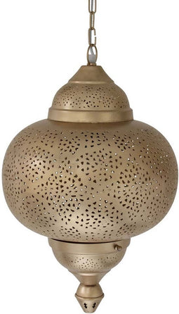 Safaary - Marokkaanse Hanglamp Goud Natalya Ø 33 x 54cm
