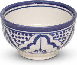 Safaary - Marokkaanse Kom Blauw Nakhil Mya Ø 12 x 7cm