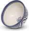 Safaary - Marokkaanse Kom Blauw Nakhil Mya Ø 12 x 7cm