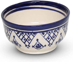 Safaary - Marokkaanse Kom Blauw Zerbia Mya Ø 12 x 7cm