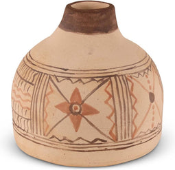 Safaary - Marokkaanse Kruik Berber Naturel-Bruin Ø 25 x 23cm