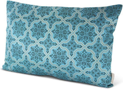 Safaary - Marokkaanse Kussen Blauw Velvet 60 x 40cm