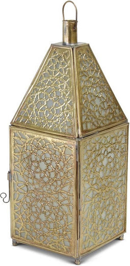Safaary - Marokkaanse Lantaarn Goud van Koper Large
