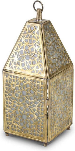 Safaary - Marokkaanse Lantaarn Goud van Koper Small