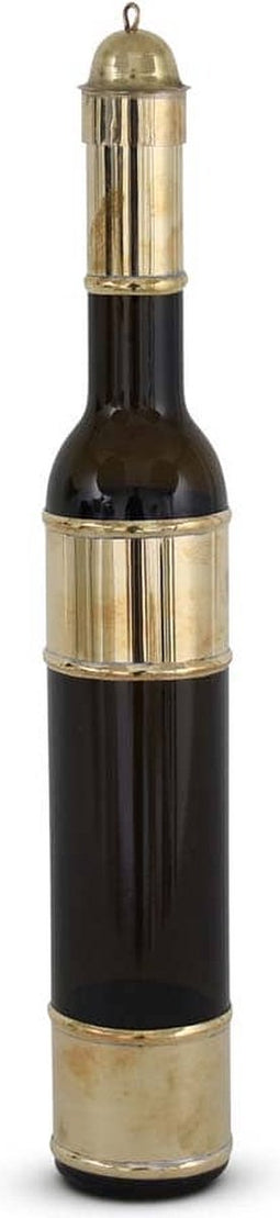 Safaary - Marokkaanse Olie & Azijnfles Goud Koper Maliv Ø 6 x 36cm