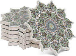 Safaary - Marokkaanse Onderzetters Mozaiek Leon (set van 6)