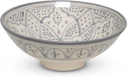 Safaary - Marokkaanse Schaal Grijs Nakhil Ø 25 x 10cm