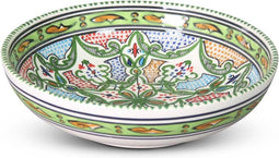 Safaary - Marokkaanse Schaal Groen Ø 27 x 7cm