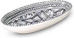 Safaary - Marokkaanse Schaal Zwart 24 x 12cm