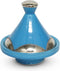 Safaary - Marokkaanse Tajine mini Blauw Metaal Ø 13 x 14cm