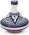 Safaary - Marokkaanse Tajine mini Blauw Nakhil Ø 11 x 12cm