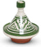 Safaary - Marokkaanse Tajine mini Groen Nakhil Ø 11 x 12cm