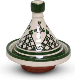 Safaary - Marokkaanse Tajine mini Groen Zerbia Ø 11 x 12cm