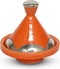 Safaary - Marokkaanse Tajine mini Oranje Metaal Ø 13 x 14cm