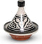 Safaary - Marokkaanse Tajine mini Zwart Nakhil Ø 11 x 12cm