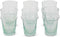 Safaary - Marokkaanse Theeglas Transparant Beldi (Set van 6)-Ø 5,5 x 8cm
