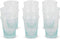Safaary - Marokkaanse Theeglas Transparant Beldi (Set van 6)-Ø 7 x 12,5cm