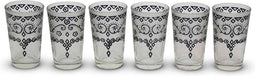 Safaary - Marokkaanse Theeglazen Set van 6 Ishtar