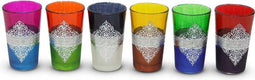 Safaary - Marokkaanse Theeglazen Set van 6 Sous