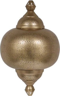 Safaary - Marokkaanse Wandlamp Goud Imran 32 x 18 x 52cm