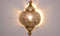 Safaary - Marokkaanse Wandlamp Goud Imran 32 x 18 x 52cm