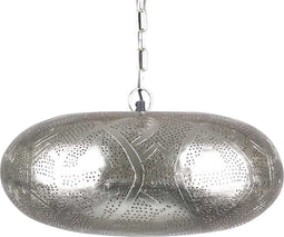 Safaary - Oosterse Hanglamp Chaimae Nikkel Goud Ø 42 x 23cm