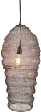 Safaary - Oosterse Hanglamp Gaas Nidum Ant Zink Long Ø 32 x 65cm