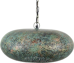 Safaary - Oosterse Hanglamp Green Patina Ambar Ø 42 x 22cm