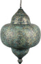 Safaary - Oosterse Hanglamp Green Patina Sita Ø 33 x 54cm