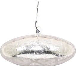 Safaary - Oosterse Hanglamp Hadaya Zilver Ø 34 x 20cm