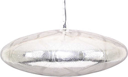 Safaary - Oosterse Hanglamp Hadaya Zilver Ø 55 x 25cm