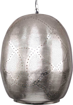 Safaary - Oosterse Hanglamp Hiba Nikkel Goud Ø 45 x 59cm