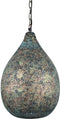 Safaary - Oosterse Hanglamp Hind Green Patina Ø 30 x 45cm
