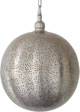 Safaary - Oosterse Hanglamp Nikkel Goud Kali Ø 30 x 40cm