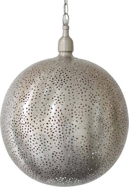 Safaary - Oosterse Hanglamp Nikkel Goud Kali Ø 40 x 50cm