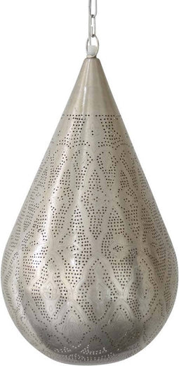 Safaary - Oosterse Hanglamp Nikkel Goud Zarja Ø 30 x 54cm