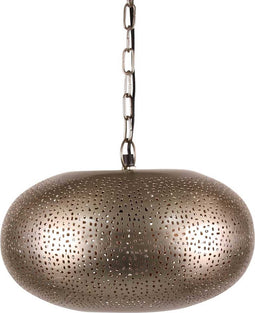 Safaary - Oosterse Hanglamp Sharida Nikkel Goud Ø 32 x 21cm