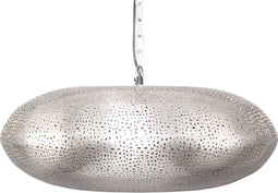 Safaary - Oosterse Hanglamp Sharida Nikkel Goud Ø 49 x 23cm