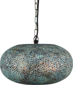 Safaary - Oosterse Hanglamp Shima Green Patina Ø 32 x 21cm