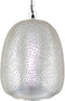 Safaary - Oosterse hanglamp Wisal Zilver Ø 30 x 40cm