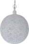 Safaary - Oosterse Hanglamp Wit Tara Ø 30 x 40cm