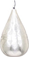 Safaary - Oosterse Hanglamp Yasmina Zilver Ø 25 x 50cm