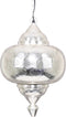 Safaary - Oosterse Hanglamp Zaina Zilver Ø 33 x 52cm