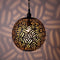 Safaary - Oosterse Hanglamp Zebra Faiza Zwart Goud Ø 30 x 40cm